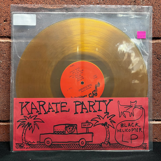 Used Vinyl: Karate Party "Black Helicopter" LP (2005 Press - Gold Vinyl)