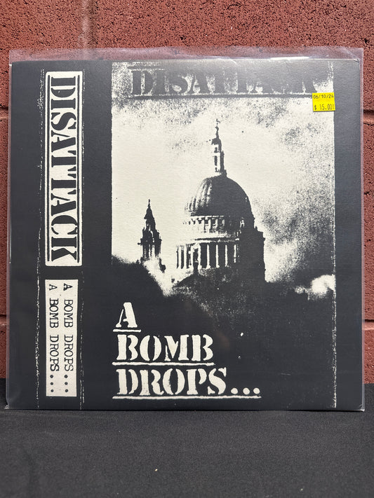 Used Vinyl:  Disattack ”A Bomb Drops...” 12"