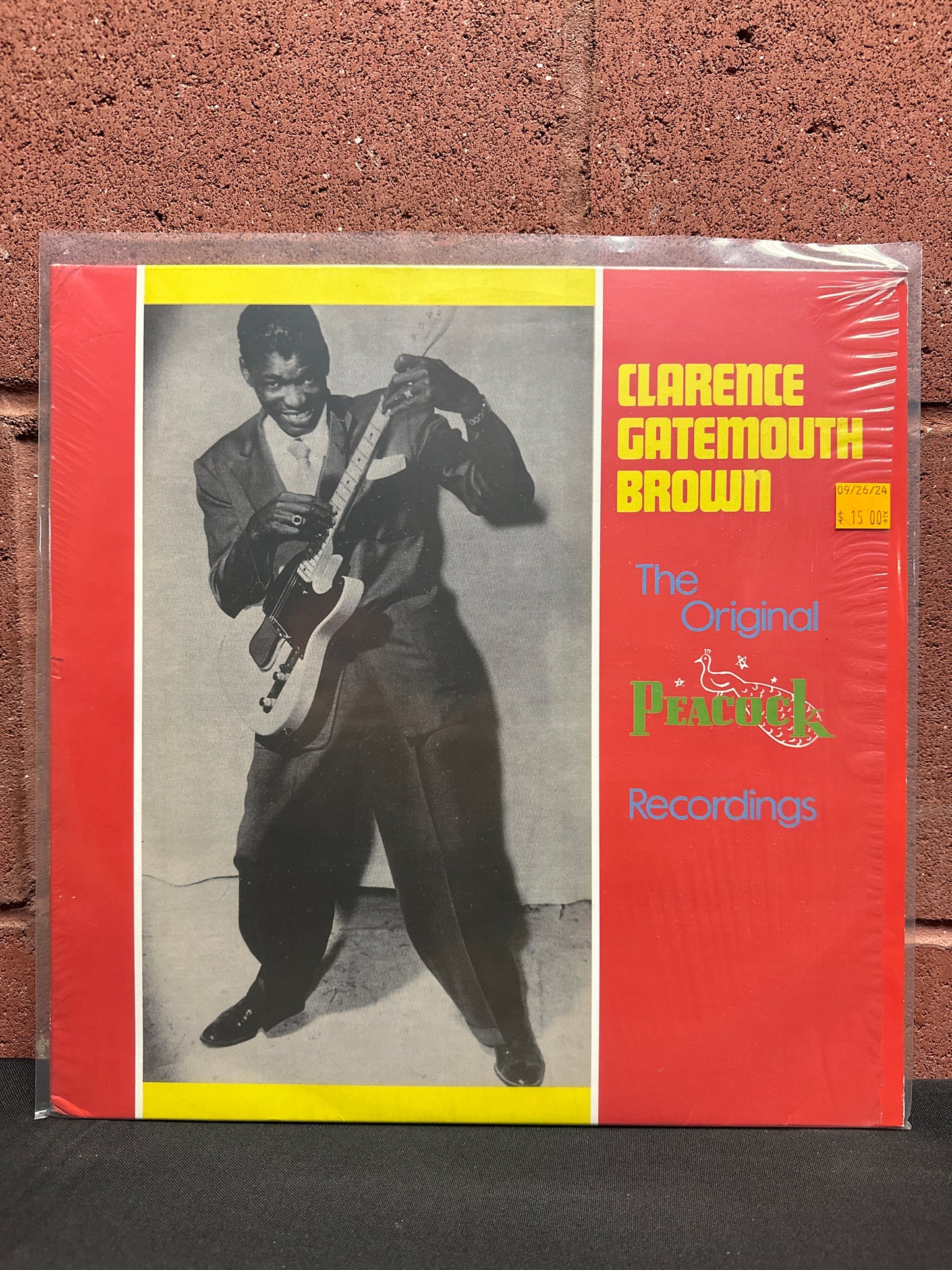 Used Vinyl:  Clarence "Gatemouth" Brown ”The Original Peacock Recordings” LP (Unofficial)