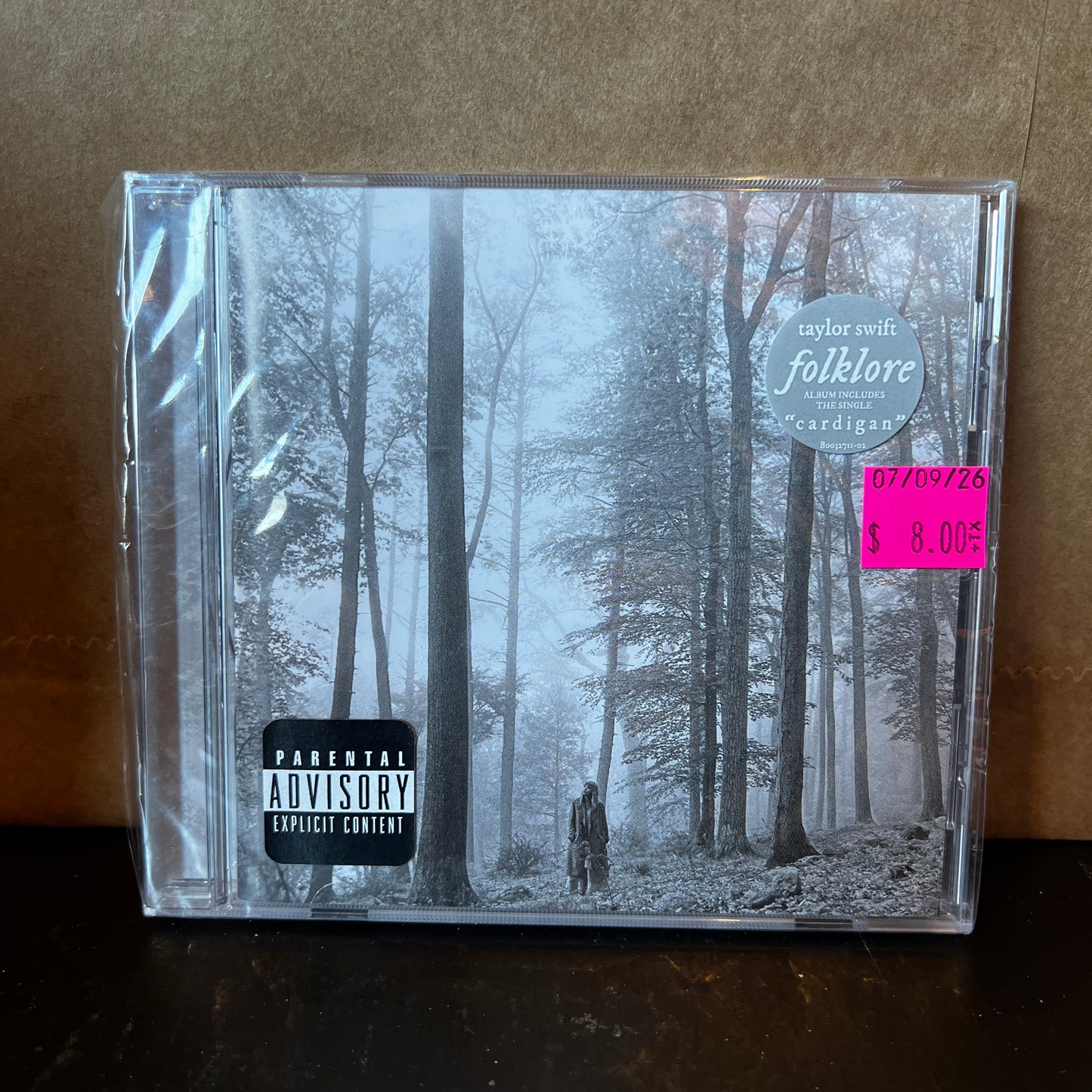 Used CD: Taylor Swift "Folklore" CD (2020 Press - "In The Trees" Deluxe - Sealed)