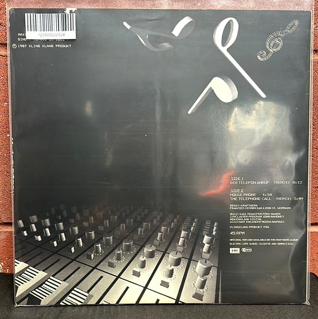 Used Vinyl:  Kraftwerk ”Der Telefon Anruf” 12"