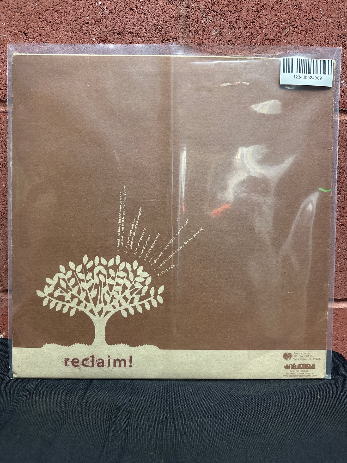 Used Vinyl:  Zegota ”Reclaim!” LP