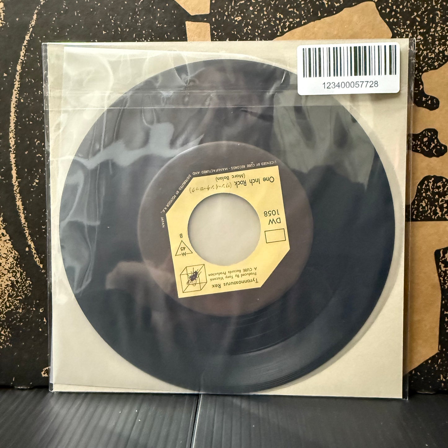 Used Vinyl: T-Rex "Debora / One Inch Rock" 7" (1972 Mono Japanese Press)