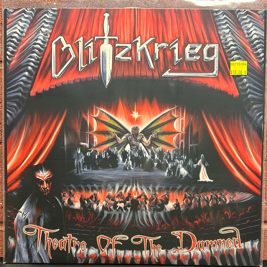 Used Vinyl:  Blitzkrieg ” Theatre Of The Damned ” LP