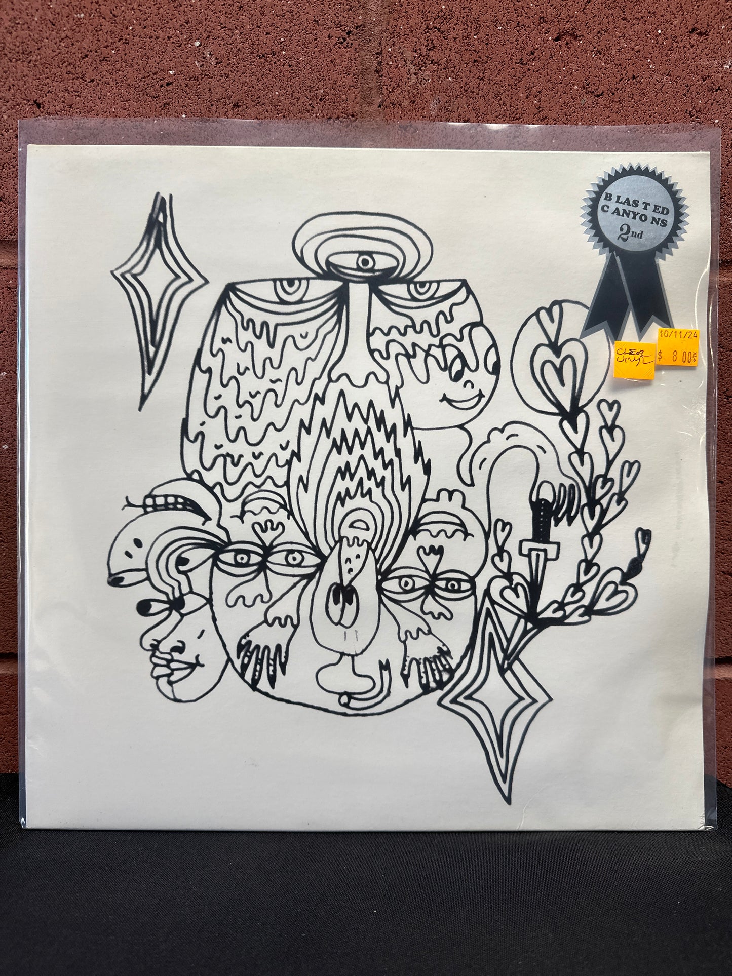 Used Vinyl:  Blasted Canyons ”2nd Place” 12" (Clear Etched Vinyl)