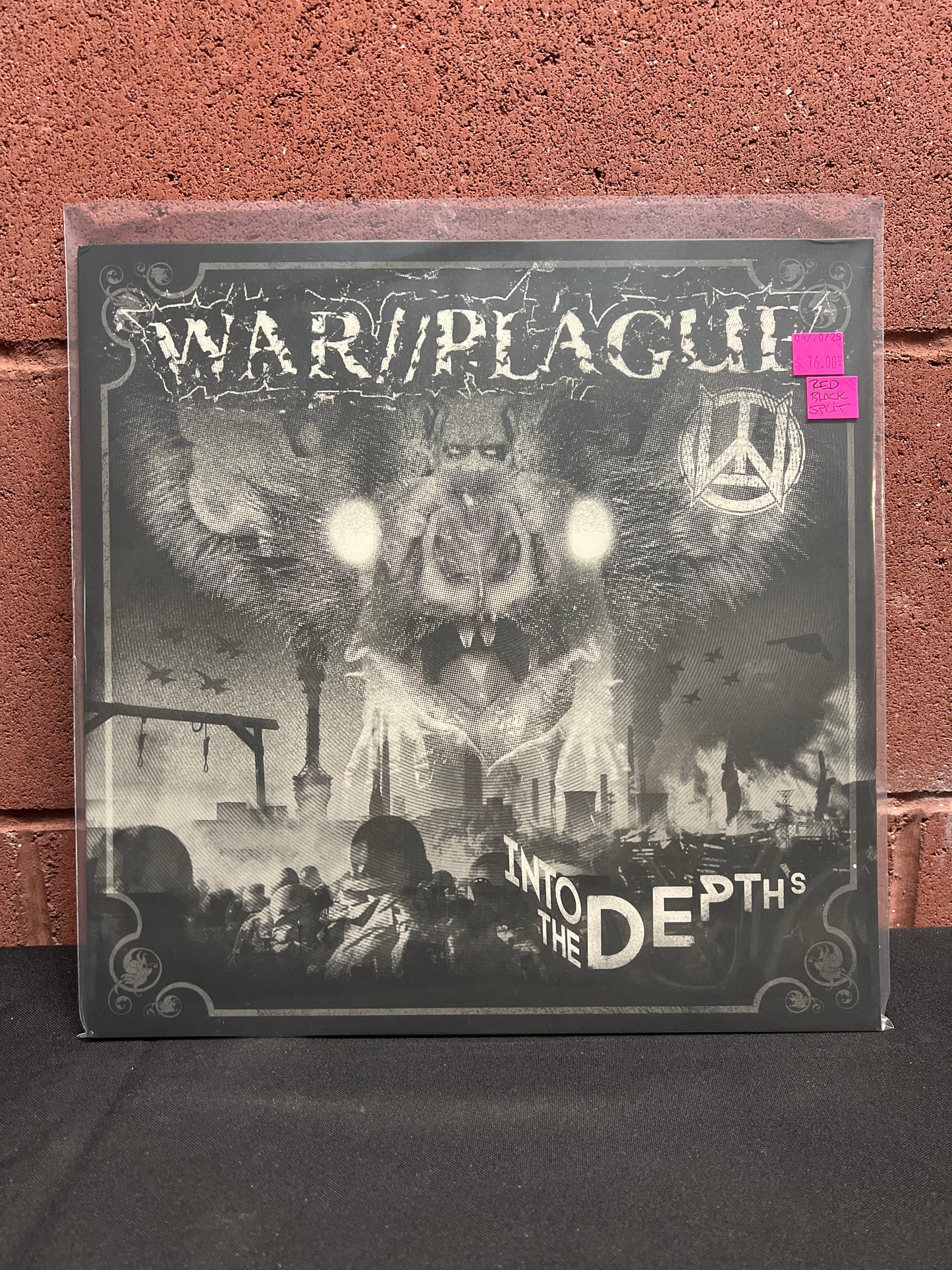 Used Vinyl: War//Plague "Into The Depths" LP (Red Vinyl)