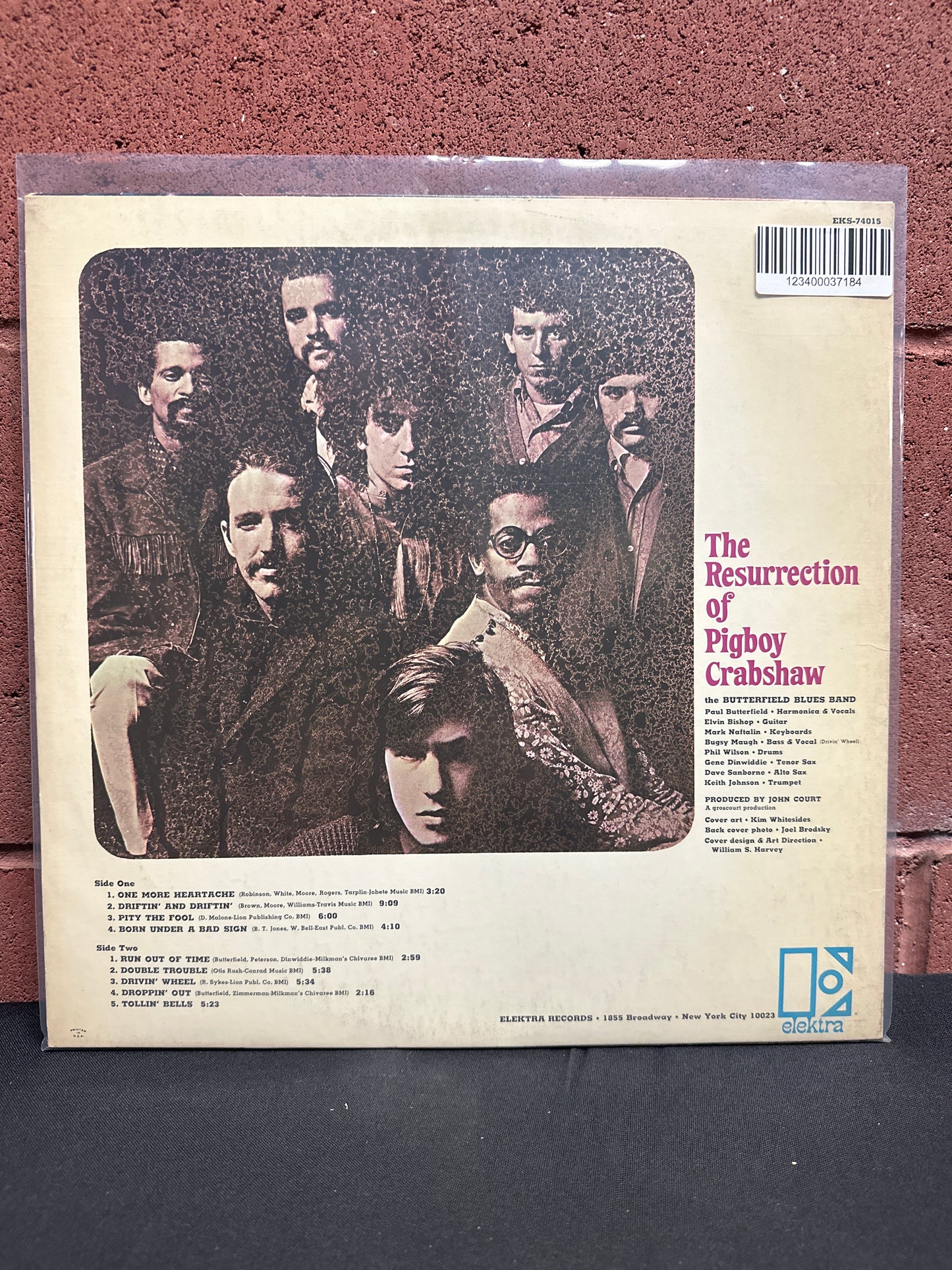 Used Vinyl:  The Paul Butterfield Blues Band ”The Resurrection Of Pigboy Crabshaw” LP