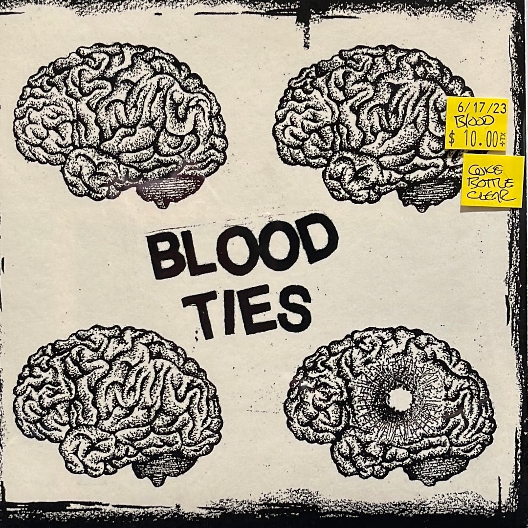 USED VINYL: Blood Ties “Blood Ties E.P.” 7" (Coke Bottle Clear)