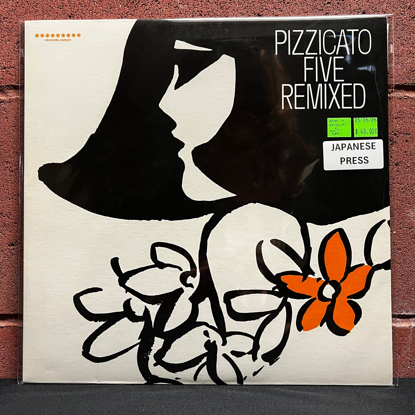 Used Vinyl: Pizzicato Five "In The Bag * Record Four: Remixed" 12" (2000 Japanese Press)