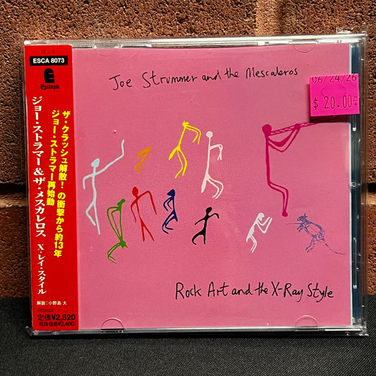 Used CD: Joe Strummer & The Mescaleros "Rock Art And The X-Ray Style" CD (1999 Japanese Press)