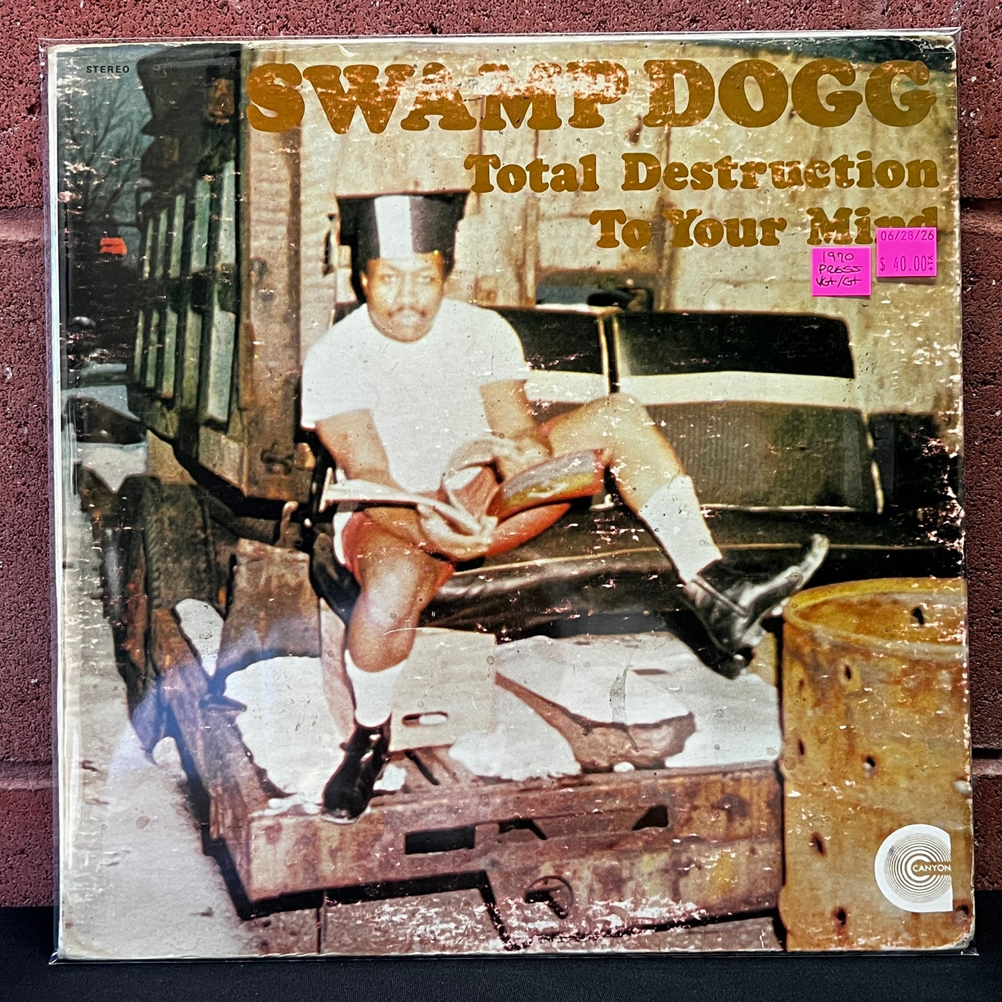 Used Vinyl: Swamp Dogg "Total Destruction To Your Mind" LP (1970 Press)