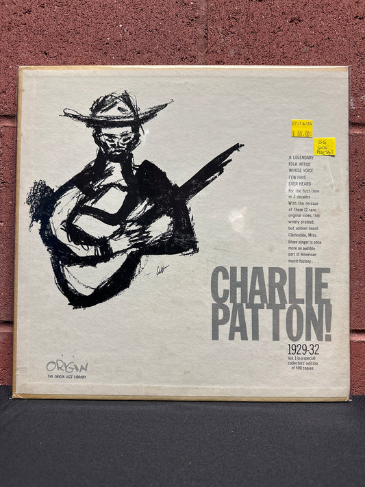 Used Vinyl:  Charlie Patton ”1929-32” LP