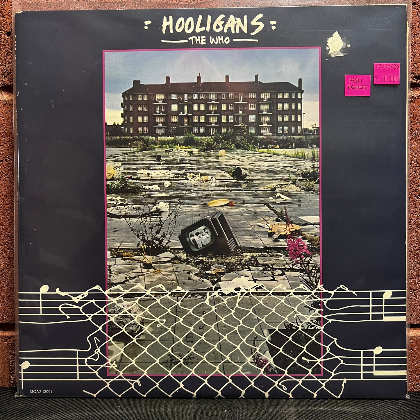 Used Vinyl: The Who "Hooligans" 2xLP (1981 Press)