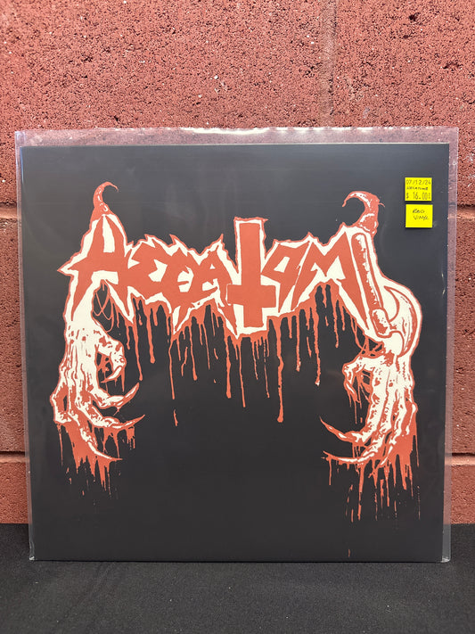 Used Vinyl:  Hecatomb ”Horrid Invocations” 12" (Red vinyl)