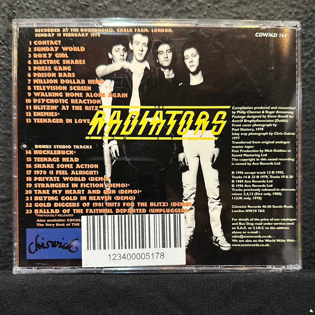 USED CD: Radiators From Space "Alive-Alive-O!" CD