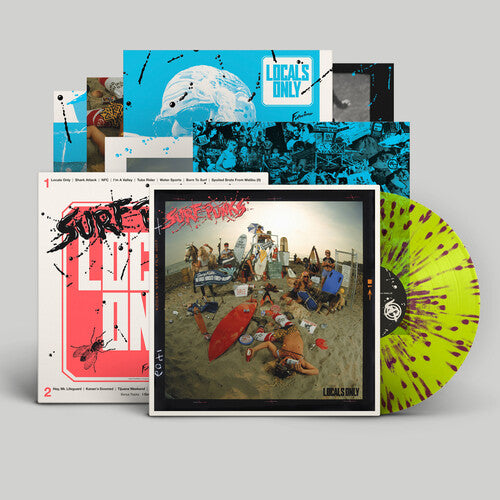 PRE-ORDER: Surf Punks "Locals Only" LP (Splatter Vinyl)