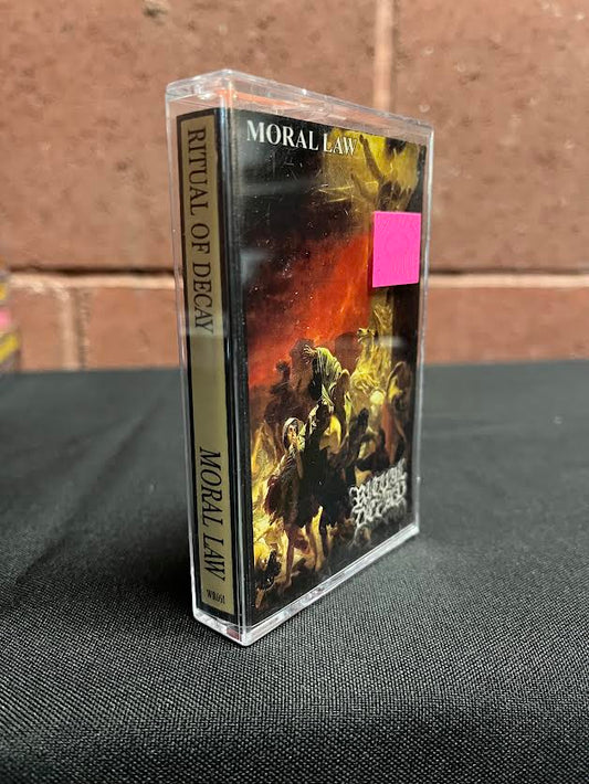Used Cassette: Moral Law / Ritual Of Decay "Split" Tape