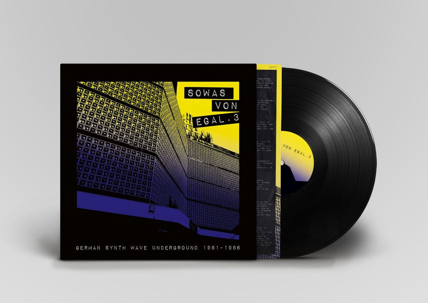 V/A "Sowas Von Egal 3: German Synth Wave Underground 1981-1986" LP