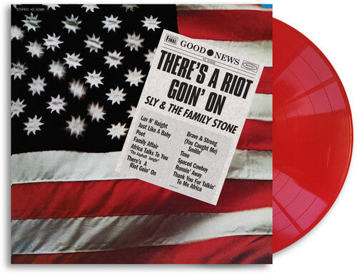 Sly & the Family Stone " There's A Riot Goin' On" LP (Red Vinyl)