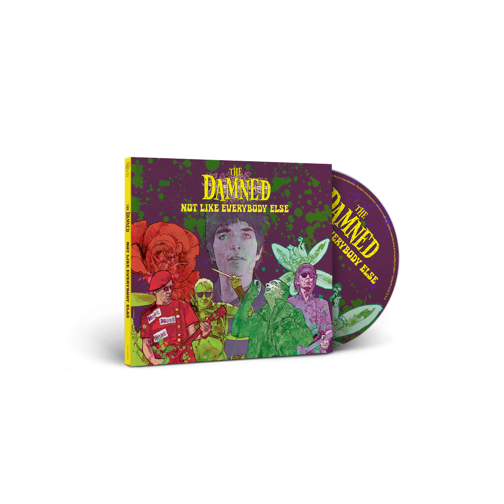 The Damned "Not Like Everybody Else" CD