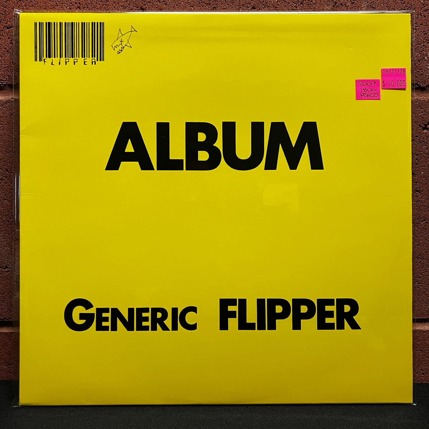 Used Vinyl: Flipper "Generic" LP (2009 180g Press)