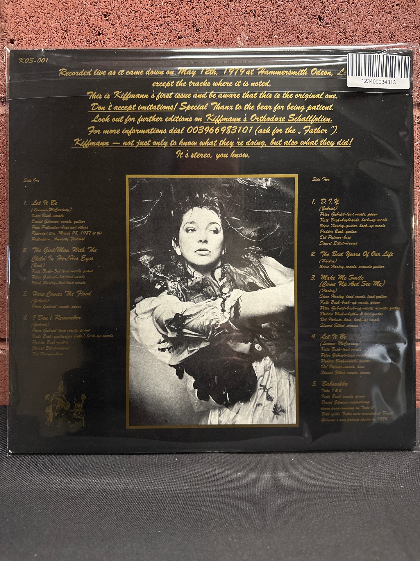 Used Vinyl: Kate Bush "If You Could See Me Fly" LP