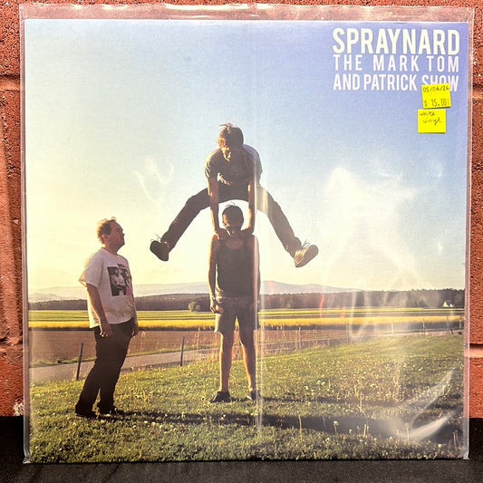 Used Vinyl:  Spraynard ”The Mark Tom And Patrick Show” LP (White Vinyl)