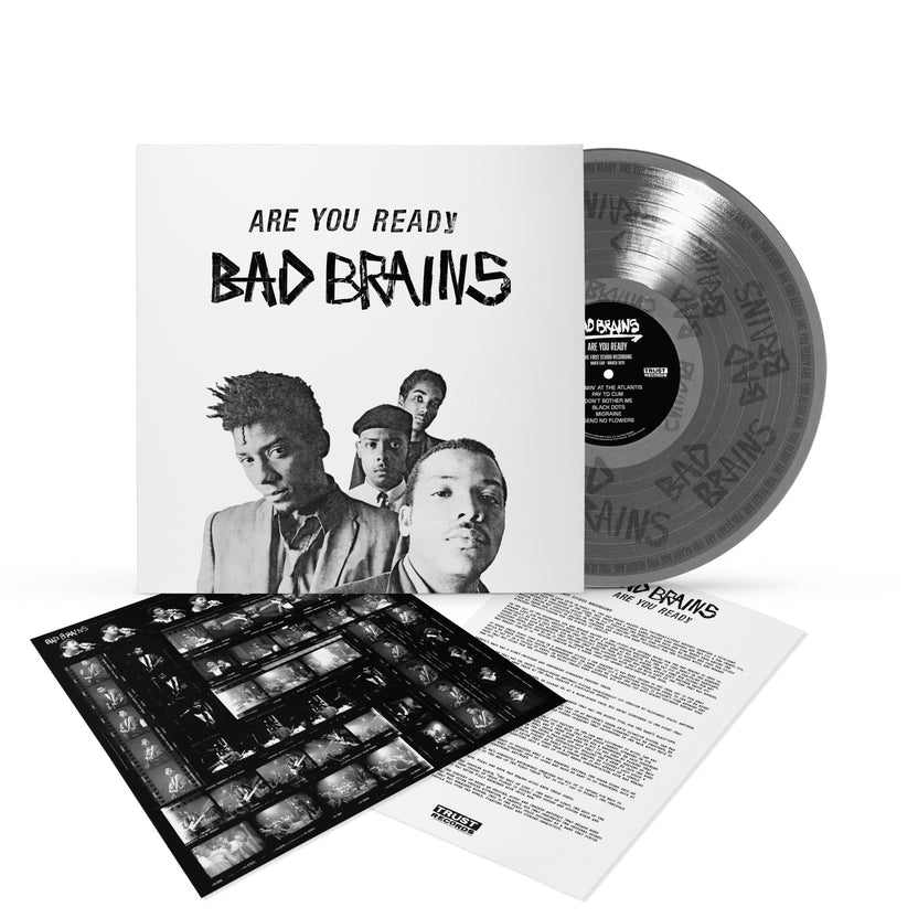 PRE-ORDER: Bad Brains "Are You Ready: The First Studio Recording (Inner Ear - March 1979)" LP (Transparent Black Vinyl)