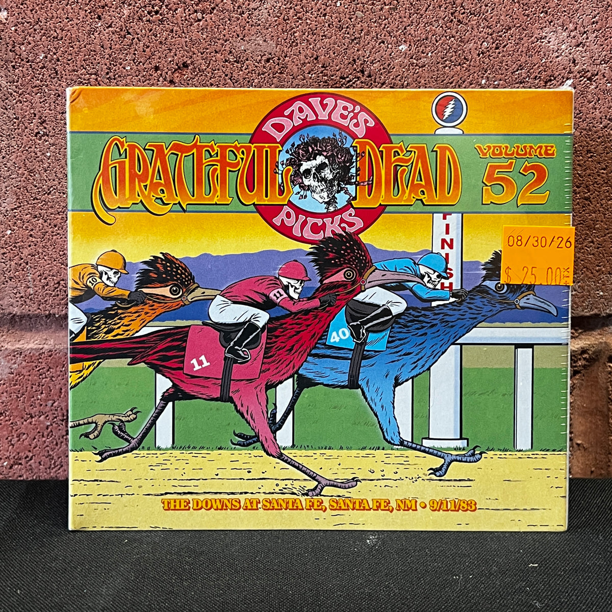 Used CD: The Grateful Dead "Dave's Picks, Volume 52 (The Downs At Santa Fe, Santa Fe, NM • 9/11/83)" 3xCD Set (2024 Press - Sealed)