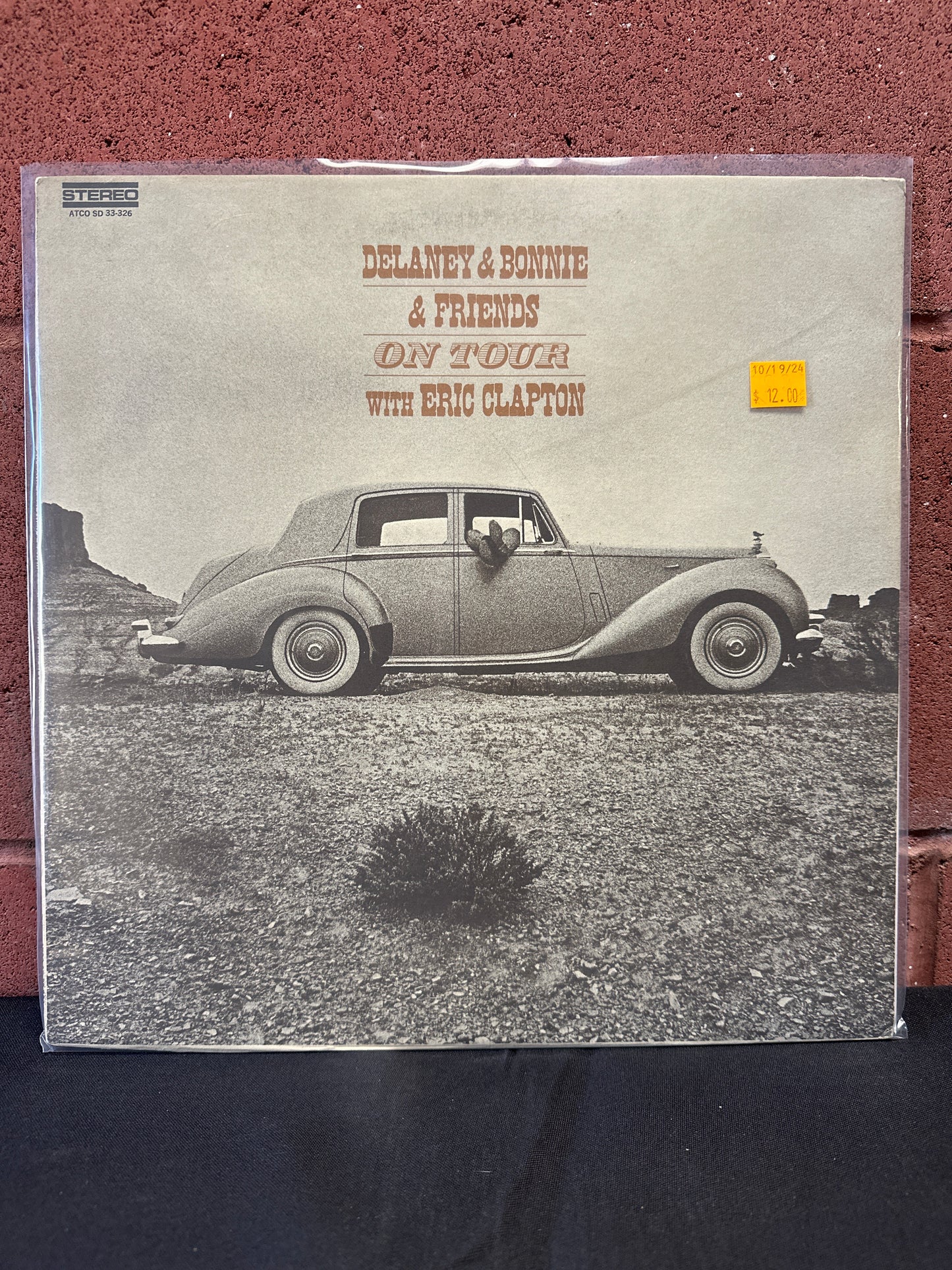 Used Vinyl:  Delaney & Bonnie & Friends With Eric Clapton ”On Tour” LP