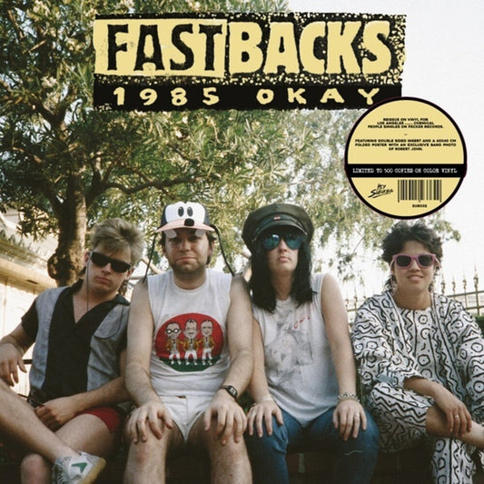 DAMAGED: Fastbacks "1985 Ok" LP (White vinyl)