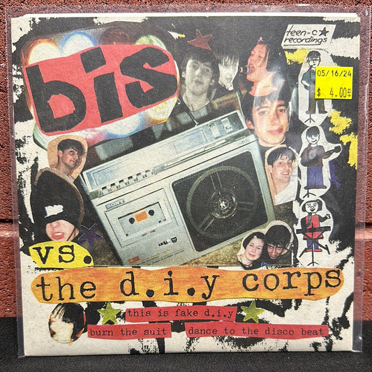 Used Vinyl:  Bis ”Bis vs. The D.I.Y Corps” 7"