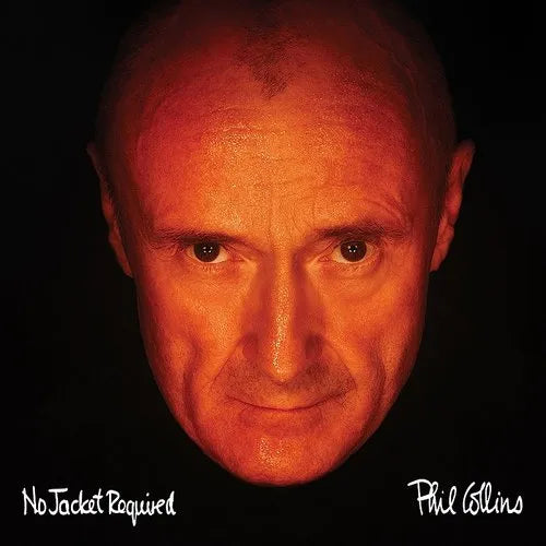 Phil Collins "No Jacket Required" LP (Clear Vinyl)