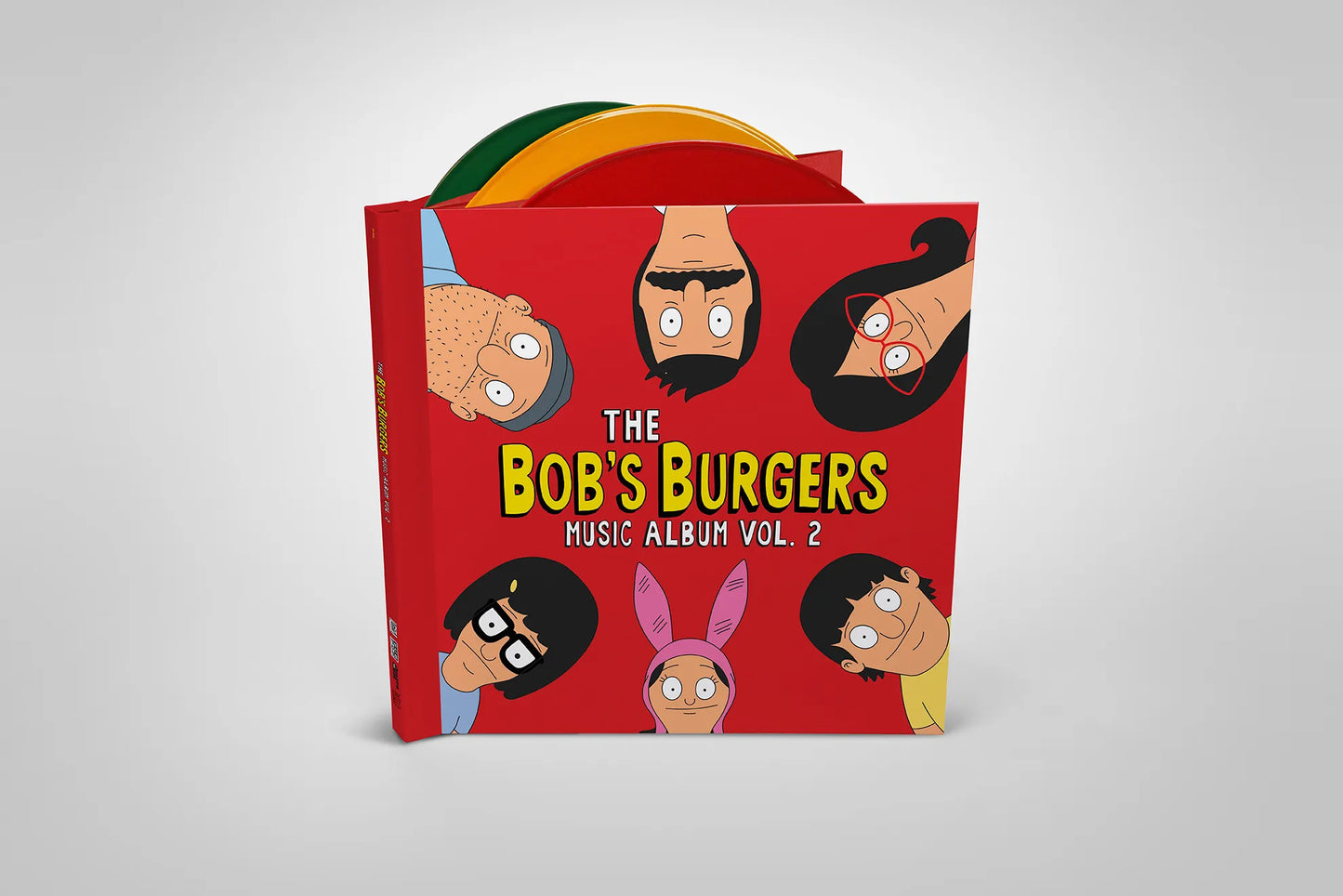 DAMAGED: V/A "The Bob's Burgers Music Album Vol. 2" Box Set