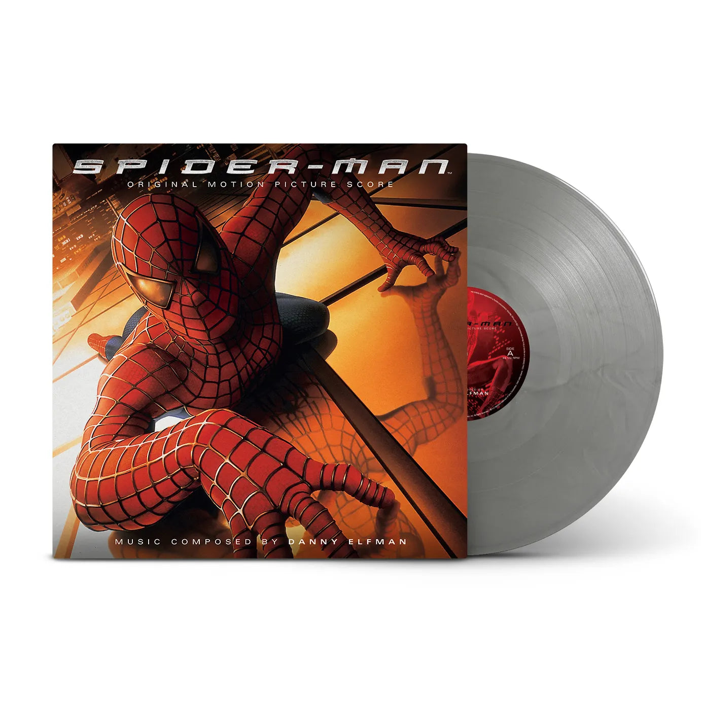 Danny Elfman "Spider-Man (Original Score)" LP (Silver Vinyl)