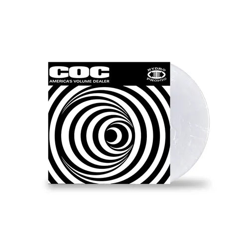 Corrosion of Conformity "America's Volume Dealer" LP (Clear w/ White)