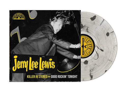 Jerry Lee Lewis "Killer In Stereo: Good Rockin' Tonight" LP (Clear/Black Splatter)