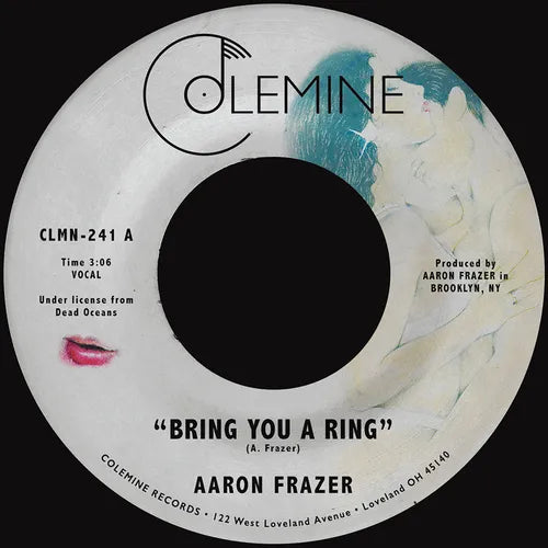 Aaron Frazer "Bring You A Ring / You Don't Wanna Be My Baby" 7"