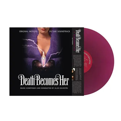 BLACK FRIDAY 2023: Alan Silvestri ”Death Becomes Her (Original Motion Picture Soundtrack)” LP (Grape Vinyl)