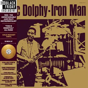 BLACK FRIDAY 2023: Eric Dolphy ”Iron Man” LP (Gold Nugget Vinyl)