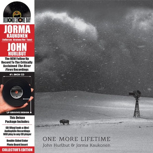 RECORD STORE DAY 2024:  Jorma Kaukonen & John Hurlbut ”One More Lifetime” CD