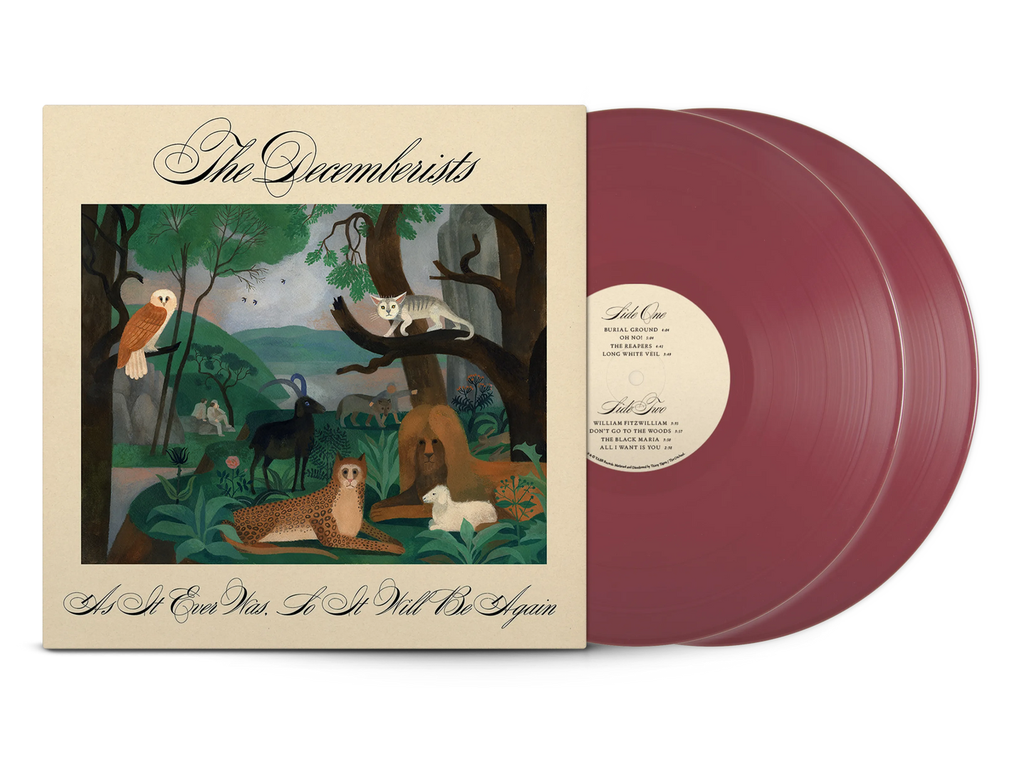 The Decemberists "As It Ever Was, So It Will Be Again" 2xLP (Indie Exclusive Deep Red)