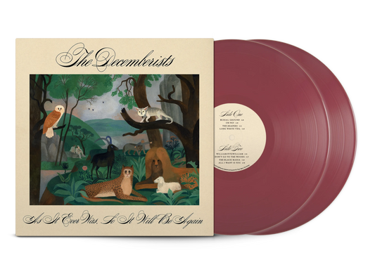 PRE-ORDER: The Decemberists "As It Ever Was, So It Will Be Again" 2xLP (Indie Exclusive Deep Red)