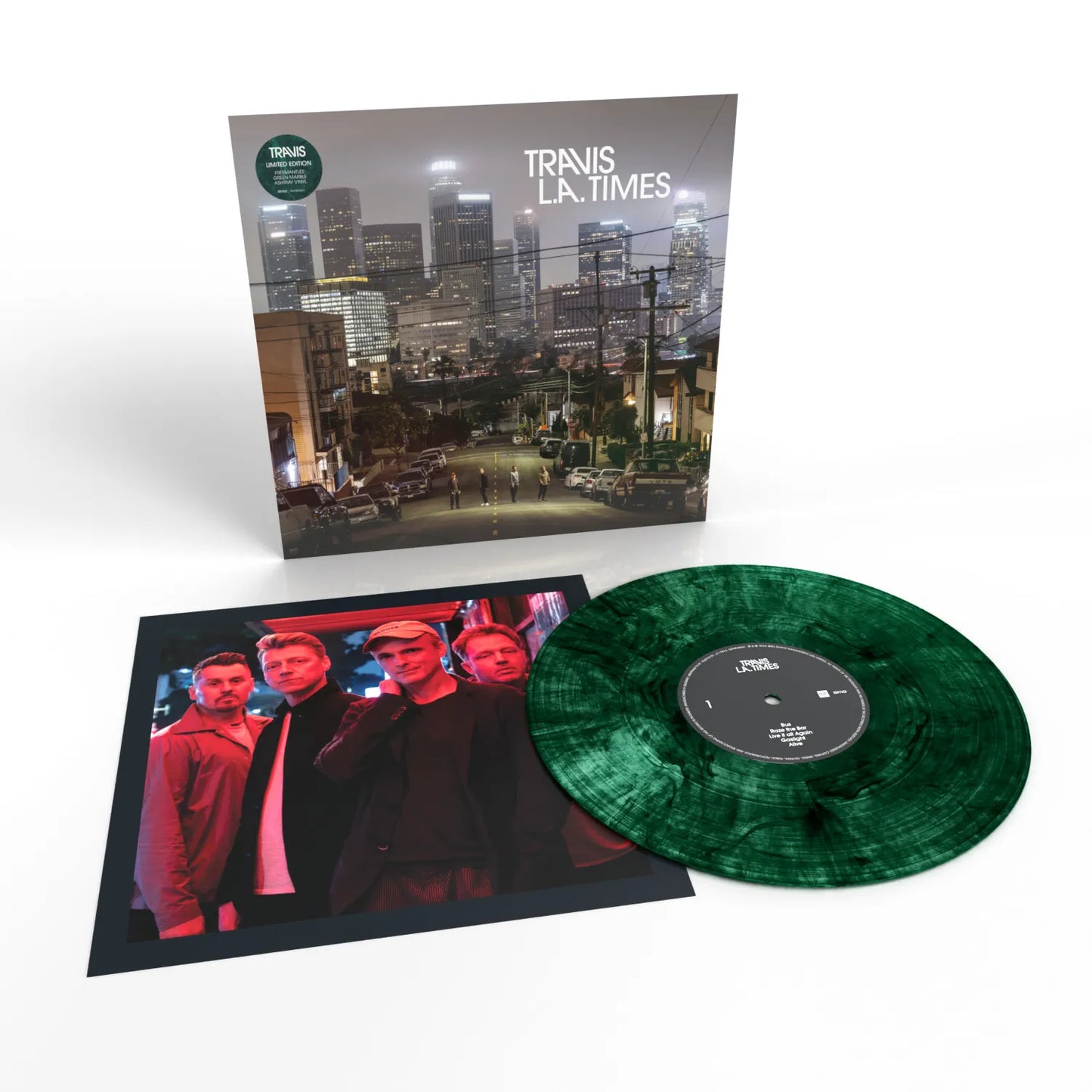 Travis "L.A. Times" LP (Freemantle's Green Marble Vinyl)