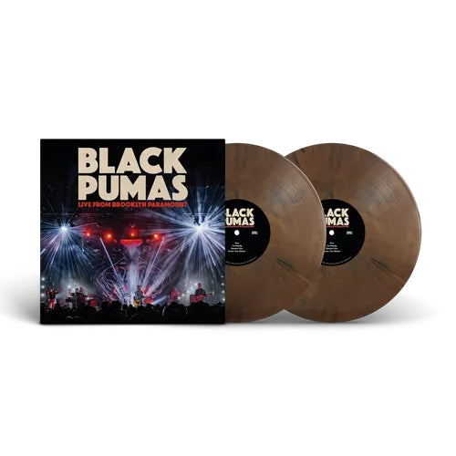 Black Pumas "Live From Brooklyn Paramount" 2xLP (Brooklyn Brownstone Vinyl)