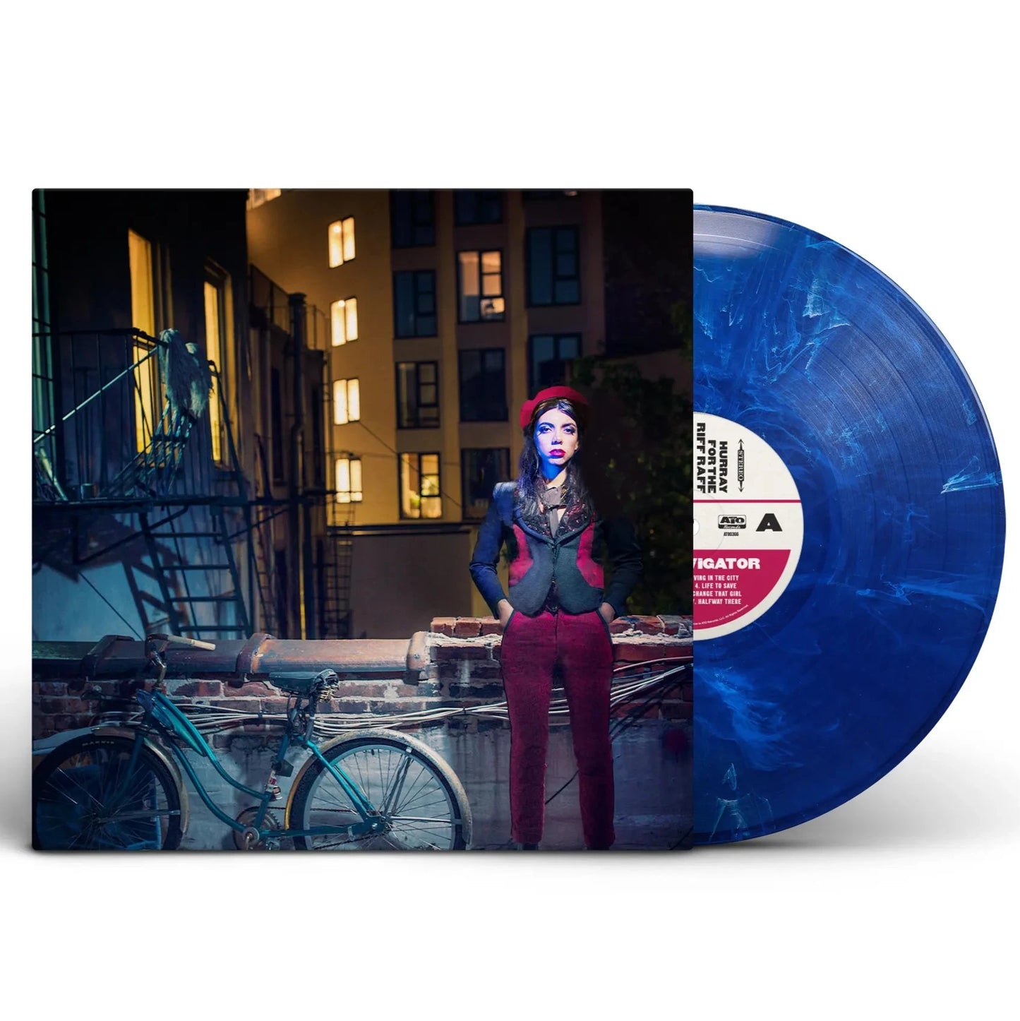 Hurray For The Riff Raff "The Navigator" LP (Frosted Blue Vinyl)