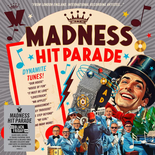 Madness "Hit Parade" LP (Silver Color Vinyl) (Black Friday 2025)