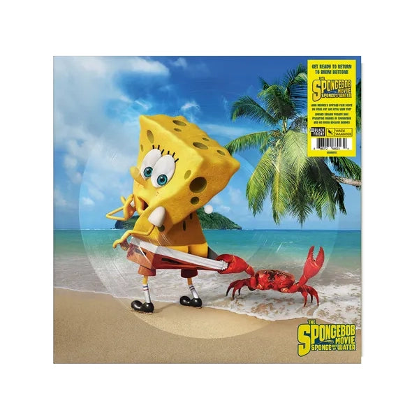 John Debney "The SpongeBob Movie: Sponge Out Of Water (10th Anniversary Edition)" LP (Picture Disc) (Black Friday 2025)