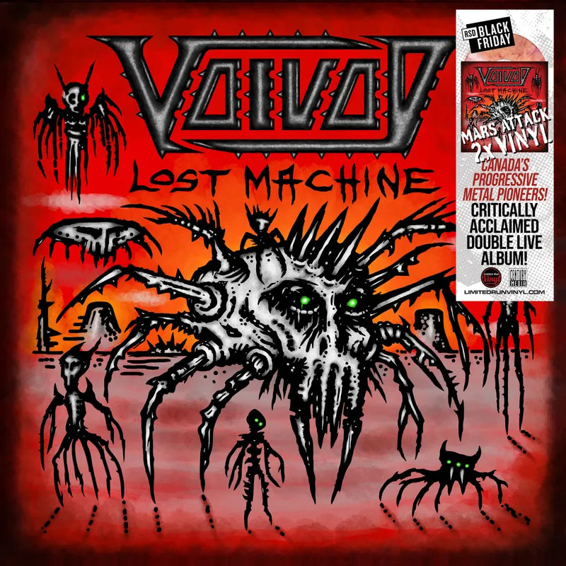 Voivod "Lost Machine - Live" 2xLP (Color Vinyl) (Black Friday 2025)