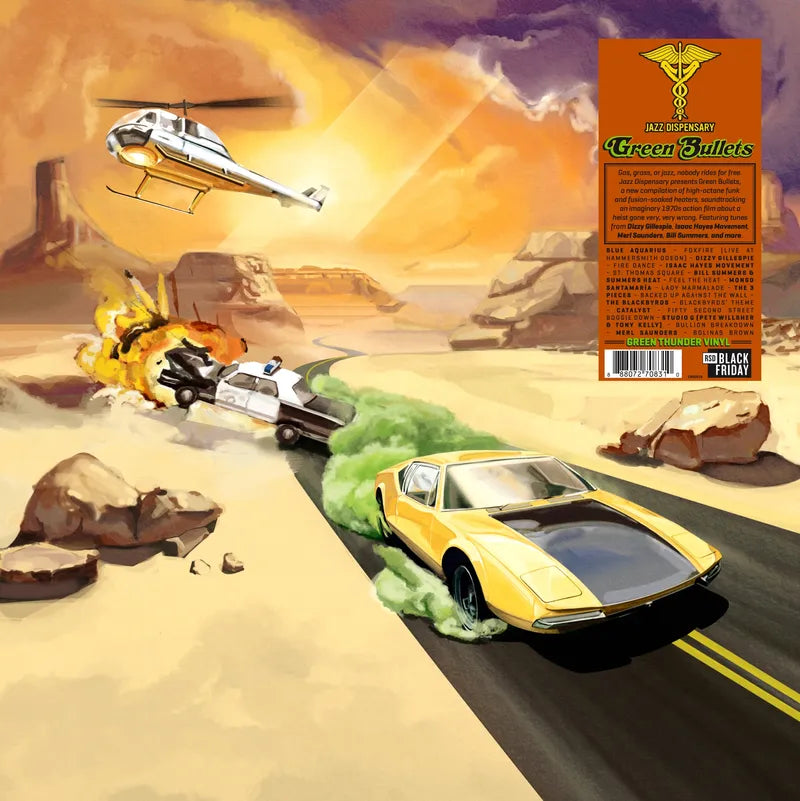 Various Artists "Jazz Dispensary: Green Bullets" LP (Green Thunder Color Vinyl) (Black Friday 2025)